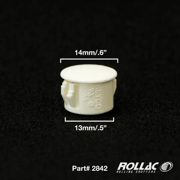 2842 Plug Button with measurements