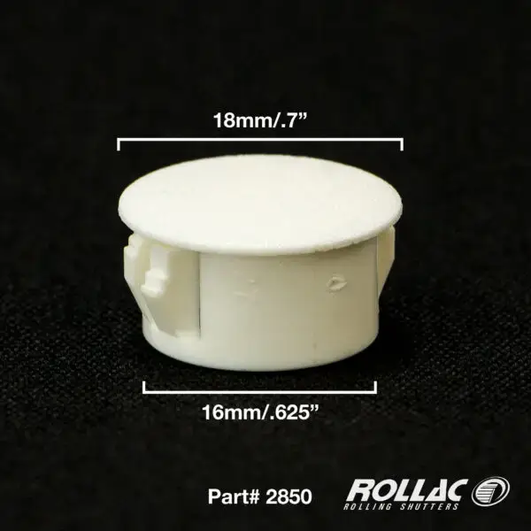 2850 Plug Button with measurements