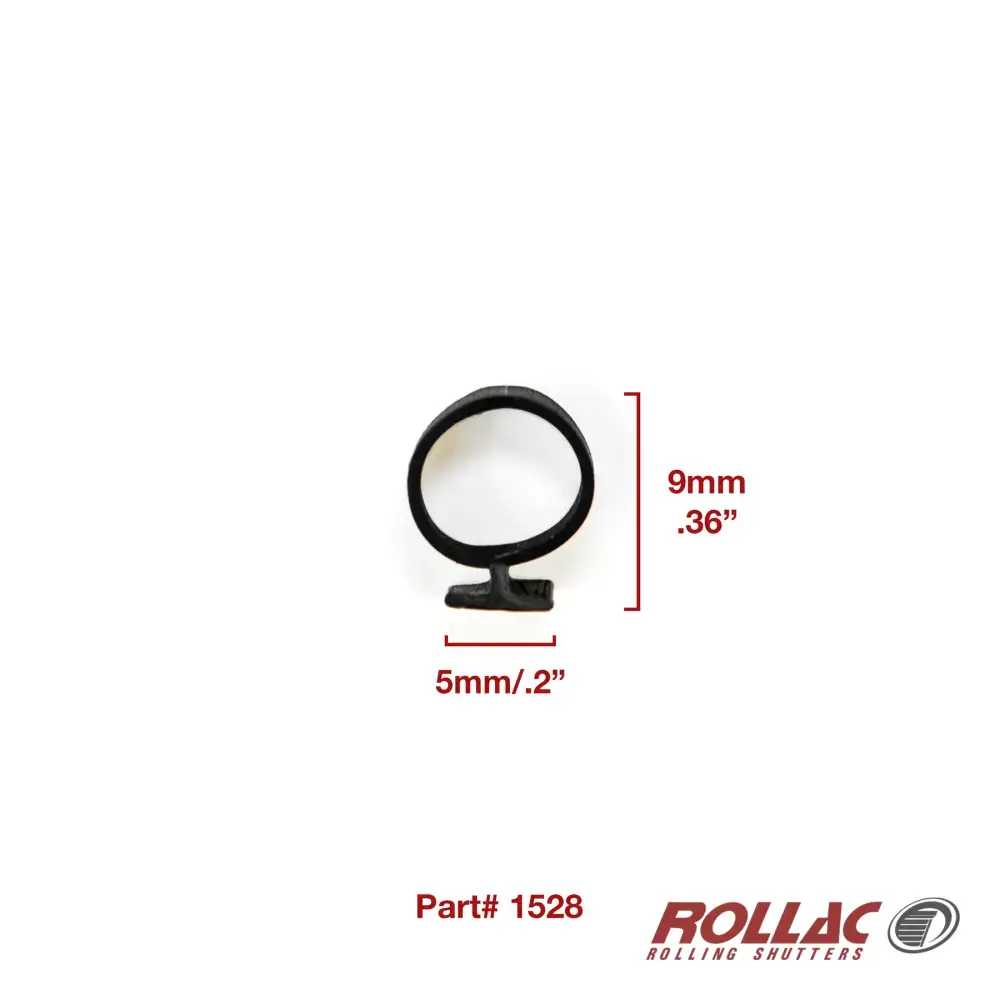 Rubber stripping for mini baseslat