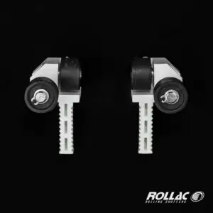 HEROAL MINI ENTRY GUIDE (WHITE) 22MM W/ROLLERS F/PUSH-PULL