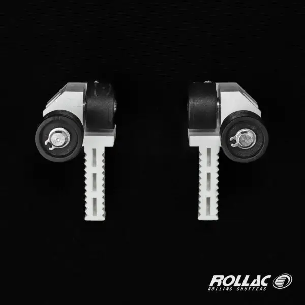HEROAL MINI ENTRY GUIDE (WHITE) 22MM W/ROLLERS F/PUSH-PULL