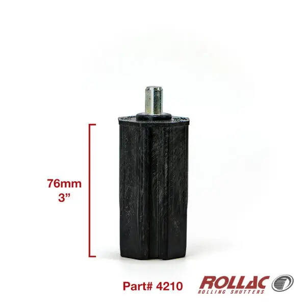 40mm axle, L = 78mm, steel pivot