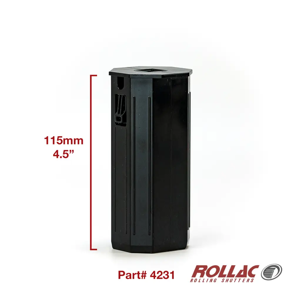 50mm axle, L = 115mm, 13mmSQ hole, clips