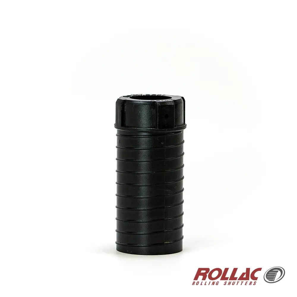 PVC, 40mm/47mm round axle, L = 100mm, 28mm bearing