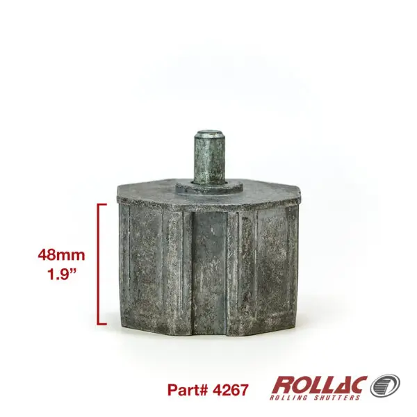 70mm axle, L = 50mm, steel pivot