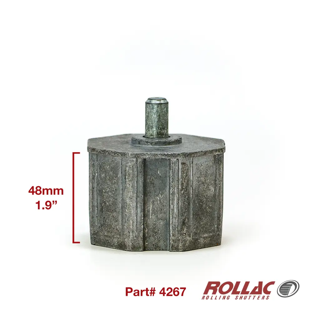70mm axle, L = 50mm, steel pivot