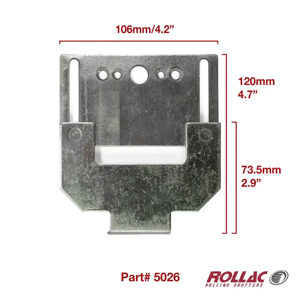 MOUNTING BRACKET W/SCREWS F/5"-8" SIDE CAPS