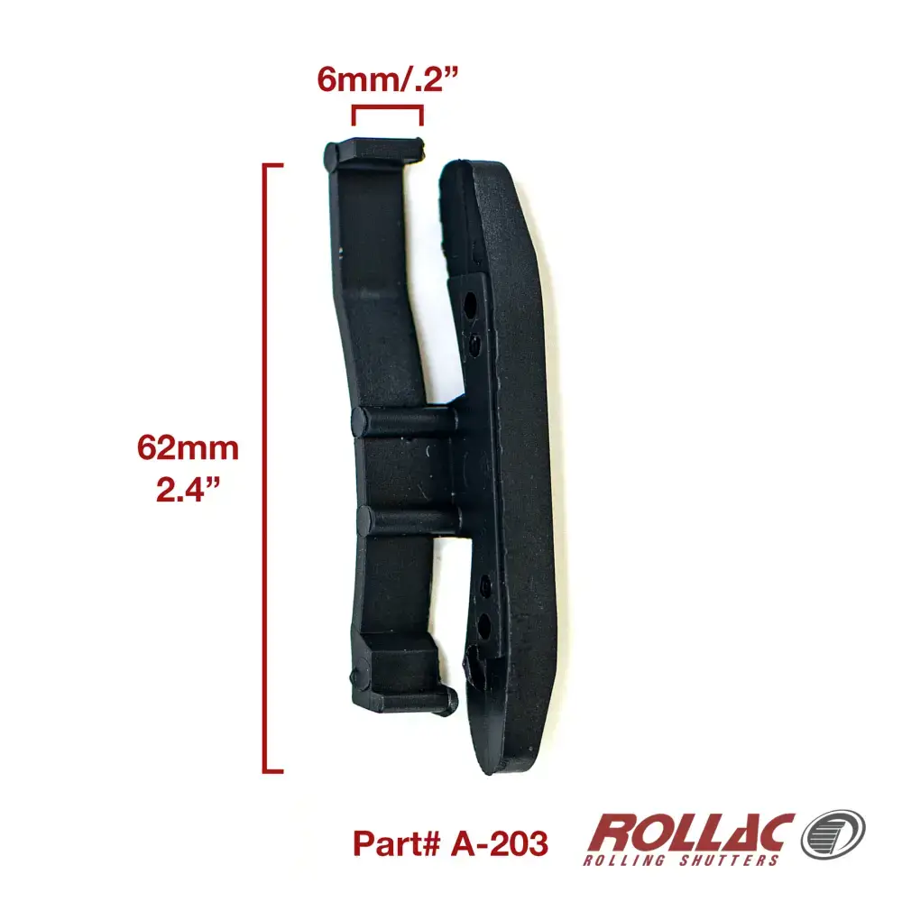 Hard foam, sold in pairs, screws included, l&r