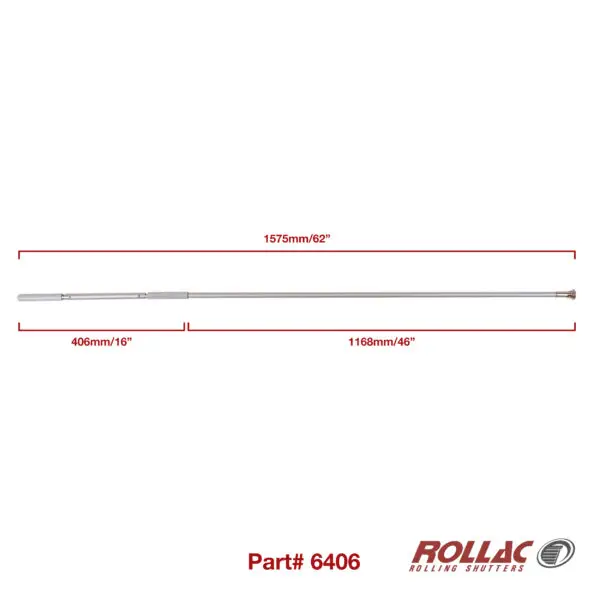 CRANK HANDLE (SILVER/11.9MM/I-BELL/14MM/46"+ #6960)