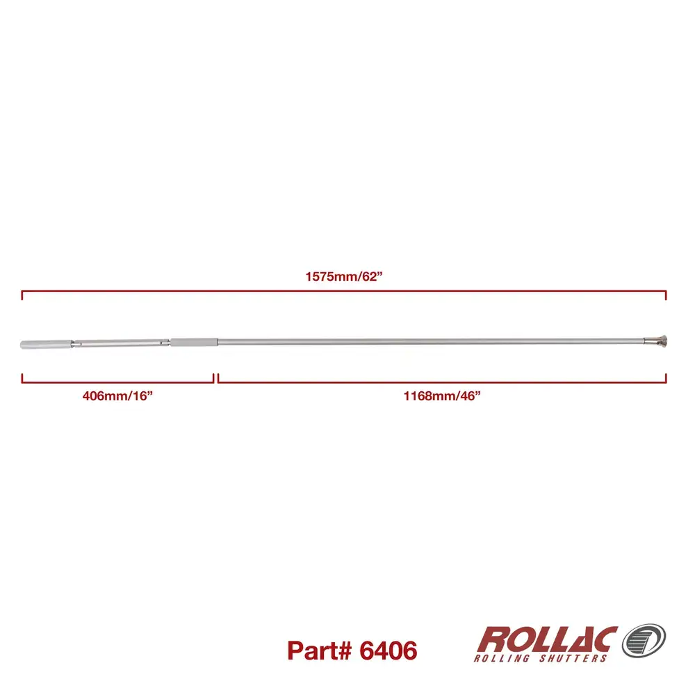 CRANK HANDLE (SILVER/11.9MM/I-BELL/14MM/46"+ #6960)
