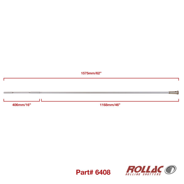 CRANK HANDLE (SILVER/13.9MM/I-BELL/15MM/46"+ #6965)