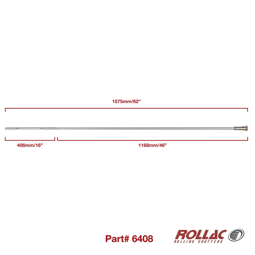 CRANK HANDLE (SILVER/13.9MM/I-BELL/15MM/46"+ #6965)