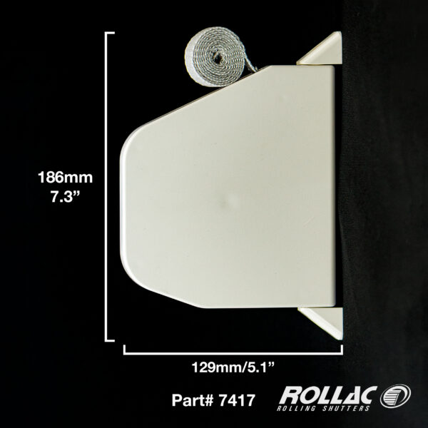 White, Grey tape, H146mm-W118mm-D21mm-L167mm